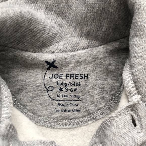 Joe Fresh Hockey Themed One Piece 3-6 Months - Picture 4 of 6